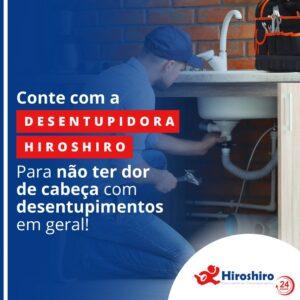 Evite dores de cabeça com desentupimentos! Conte com a Desentupidora Hiroshiro para um serviço eficiente e duradouro. 💧