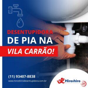 🚿✨ Desentupidora de Pia na Vila Carrão! ✨