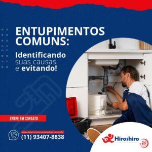 Entupimentos nos encanamentos são problemas frequentes que podem causar grandes inconvenientes