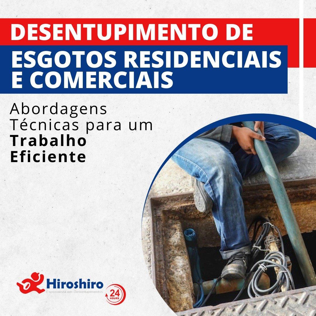 Leia mais sobre o artigo Quando se trata de desentupir esgotos residenciais e comerciais, é essencial adotar abordagens técnicas que garantam um trabalho eficiente e duradouro