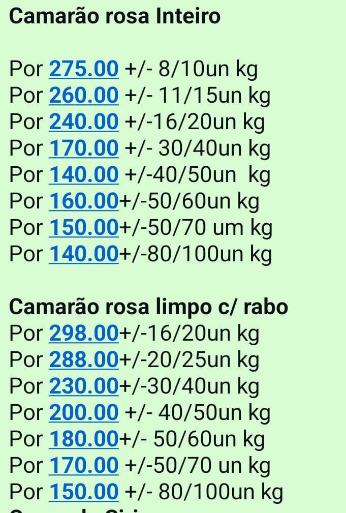 Delivery frutos do Mar Jardim Europa