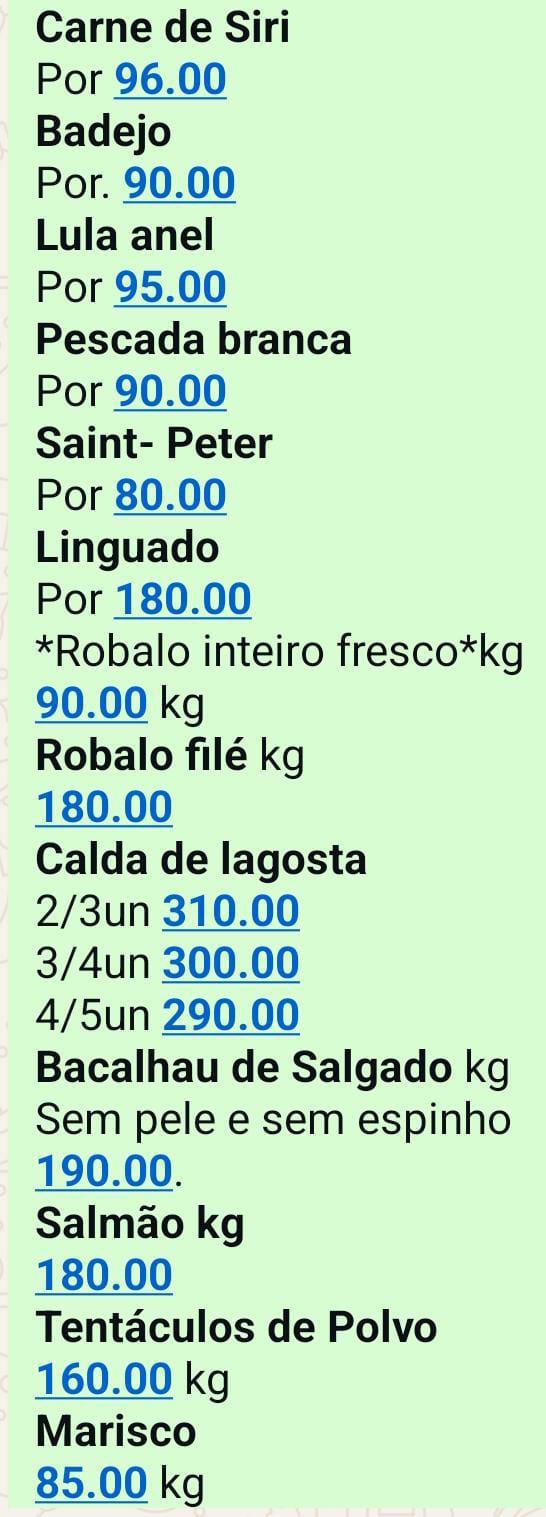 Delivery frutos do Mar Jardim Europa